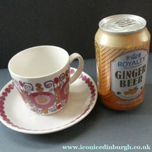 Load image into Gallery viewer, Vntage 1960s Figgjo Flint: Turi Design / Barcarole Pattern Cup and Saucer
