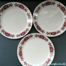 Load image into Gallery viewer, Vintage 1960s Figgjo Flint: Turi Design / Barcarole Pattern THREE DESSERT PLATES
