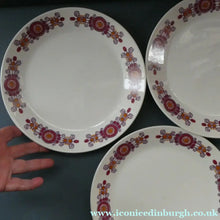 Load image into Gallery viewer, Vintage 1960s Figgjo Flint: Turi Design / Barcarole Pattern THREE DESSERT PLATES
