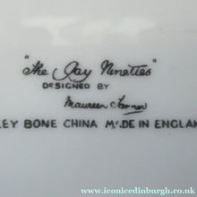 Load image into Gallery viewer, Vintage 1960s FOLEY POTTERY Plate. Gay Nineties by Maureen Tanner - British Ceramics
