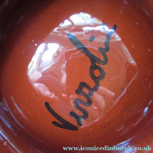 Load image into Gallery viewer, 1960s Italian Majolica Dish Renzo Verzolini Signed

