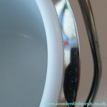 Load image into Gallery viewer, Vintage 1960s JAPANESE Silvered Metal and Black Plastic Ice Bucket with Futuristic Design 
