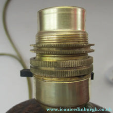 Load image into Gallery viewer, 1960s Swedish Art Pottery Stoneware Table Lamp
