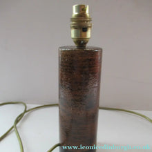 Load image into Gallery viewer, 1960s Swedish Art Pottery Stoneware Table Lamp
