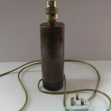 Load image into Gallery viewer, 1960s Swedish Art Pottery Stoneware Table Lamp

