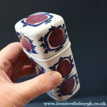 Load image into Gallery viewer, Vintage 1960s ROYAL COPENHAGEN Aluminia Faience TENARA Lidded Ceramic Box by Marianne Johnson
