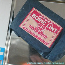 Load image into Gallery viewer, Vintage 1960s SCOTTISH First Aid Kit in a Tin (with some vintage contents). Wallace, Cameron &amp; Co Ltd (Glasgow)

