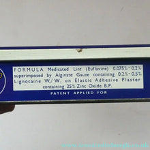 Load image into Gallery viewer, Vintage 1960s SCOTTISH First Aid Kit in a Tin (with some vintage contents). Wallace, Cameron &amp; Co Ltd (Glasgow)
