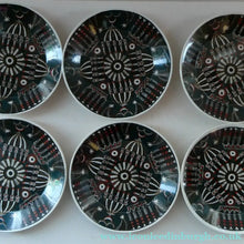 Load image into Gallery viewer, 1960s SET OF SIX Portmeirion Side Plates. MAGIC CITY Design. 7 1/4 inches
