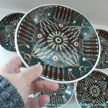 Load image into Gallery viewer, 1960s SET OF SIX Portmeirion Side Plates. MAGIC CITY Design. 7 1/4 inches

