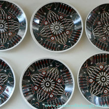 Load image into Gallery viewer,  1960s SET OF SIX Portmeirion Side Plates. MAGIC CITY Design. 7 1/4 inches
