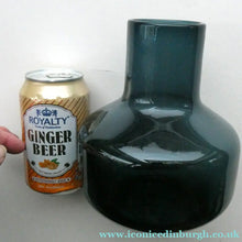 Load image into Gallery viewer, 1960s WHITEFRIARS Midnight Blue Soda Glass Vase. Design Number 9598 by Geoffrey Baxter (1963)
