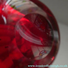 Load image into Gallery viewer, Vintage 1960s WHITEFRIARS Ruby Red Ovoid Glass Vase. Design Number 9585 by Geoffrey Baxter
