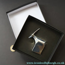 Load image into Gallery viewer, Vintage Dansk Silver-Plate Paperweight in Original Presentation Box. ANTELOPE
