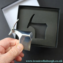 Load image into Gallery viewer, Vintage Dansk Silver-Plate Paperweight in Original Presentation Box. ANTELOPE
