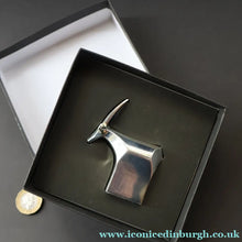 Load image into Gallery viewer, Vintage Dansk Silver-Plate Paperweight in Original Presentation Box. ANTELOPE
