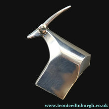 Load image into Gallery viewer, Vintage Dansk Silver-Plate Paperweight in Original Presentation Box. ANTELOPE
