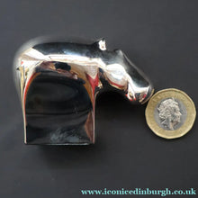 Load image into Gallery viewer, Vintage Dansk Silver-Plate Paperweight in Original Presentation Box. HIPPOPOTAMUS
