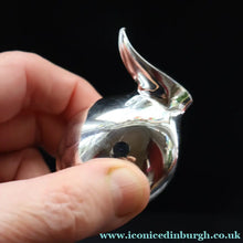 Load image into Gallery viewer, Vintage Dansk Silver-Plate Paperweight in Original Presentation Box. RABBIT
