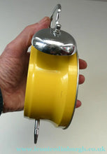 Load image into Gallery viewer, Vintage 1970s GARFIELD Alarm Clock. Wnd-up Mechanism with Bells. WORKING
