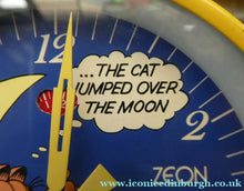 Load image into Gallery viewer, Vintage 1970s GARFIELD Alarm Clock. Wnd-up Mechanism with Bells. WORKING
