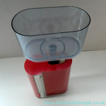 Load image into Gallery viewer, Vintage 1970s Portable Space Age Kitchen Scales by Terraillon PL350. Fabulous Scarlet Red Colour

