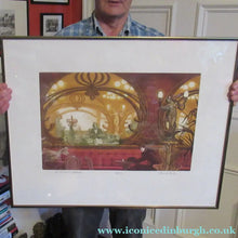Load image into Gallery viewer, Frank Martin 1980s Colour Etching The Brasseries Hoffman by Frank Martin
