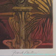 Load image into Gallery viewer, Frank Martin 1980s Colour Etching The Brasseries Hoffman by Frank Martin
