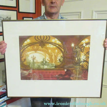 Load image into Gallery viewer, Frank Martin 1980s Colour Etching The Brasseries Hoffman by Frank Martin
