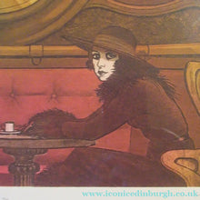 Load image into Gallery viewer, Frank Martin 1980s Colour Etching The Brasseries Hoffman by Frank Martin

