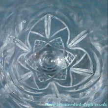 Load image into Gallery viewer, Vintage Edinburgh Crystal PAIR of Tall CHAMPAGNE Flute Glasses.  7 3/8 inches
