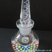 Load image into Gallery viewer, 1980s Perthshire Scent Bottle Scottish Glass with Stopper P Cane
