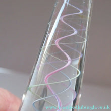Load image into Gallery viewer, 1980s Perthshire Scent Bottle Scottish Glass with Stopper P Cane
