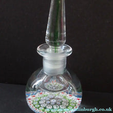 Load image into Gallery viewer, 1980s Perthshire Paperweights 1980s Perfume Bottle  Millefiori Canes
