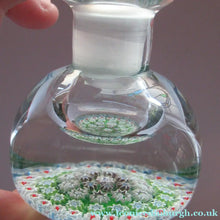 Load image into Gallery viewer, 1980s Perthshire Paperweights 1980s Perfume Bottle  Millefiori Canes

