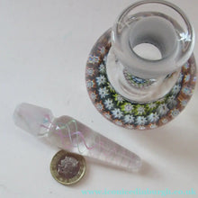 Load image into Gallery viewer, 1980s Perthshire Scent Bottle Scottish Glass with Stopper P Cane
