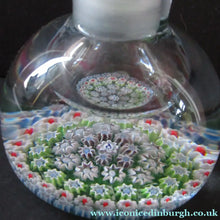 Load image into Gallery viewer, 1980s Perthshire Paperweights 1980s Perfume Bottle  Millefiori Canes
