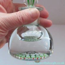 Load image into Gallery viewer, 1980s Perthshire Paperweights 1980s Perfume Bottle  Millefiori Canes

