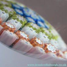 Load image into Gallery viewer, 1980s Perthshire Scent Bottle Scottish Glass with Stopper P Cane
