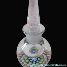 Load image into Gallery viewer, 1980s Perthshire Scent Bottle Scottish Glass with Stopper P Cane
