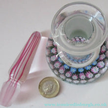 Load image into Gallery viewer, 1980s Perthshire Paperweights Perfume Bottle P Cane
