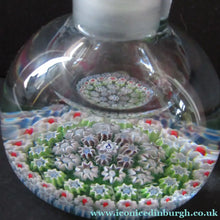 Load image into Gallery viewer, 1980s Perthshire Paperweights 1980s Perfume Bottle  Millefiori Canes

