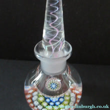 Load image into Gallery viewer, 1980s Perthshire Scent Bottle Scottish Glass with Stopper P Cane
