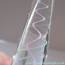 Load image into Gallery viewer, 1980s Perthshire Scent Bottle Scottish Glass with Stopper P Cane
