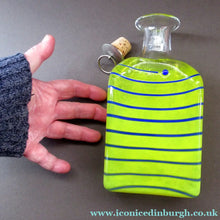 Load image into Gallery viewer, Vintage 1990s Swedish KOSTA BODA Bottle Vase or Flask  by Anna Ehrner
