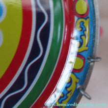 Load image into Gallery viewer, Products Vintage 2000 SCHYLLING Rocket Ride Carousel. Tin Plate Clockwork. Rotating Rockets. BOXED
