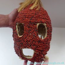 Load image into Gallery viewer, AFRICAN MASK North NIgeria Koro Angas People Red Abrus Berries
