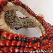 Load image into Gallery viewer, AFRICAN MASK North NIgeria Koro Angas People Red Abrus Berries
