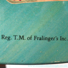 Load image into Gallery viewer, Vintage American Toffee Tin. FRALINGER'S Salt Water Taffy. Atlantic City Image
