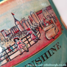 Load image into Gallery viewer, Vintage American Toffee Tin. FRALINGER’S Salt Water Taffy. Atlantic City Image - Vintage Tin

